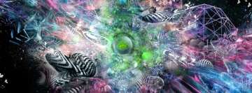 Psychedelic Cosmos Facebook Wall Image