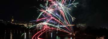 Pyrotechnics by The Bay New Year Facebook Cover Photo