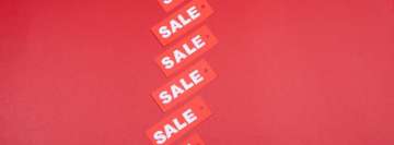 Sale Signs Business Background Facebook Wall Image