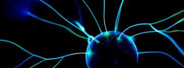 Science Electricity Sphere Facebook Cover