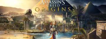 Videojuego Assassins Creed Origins Foto de portada de Facebook