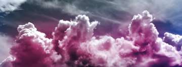 Vintage-Wolken Facebook-Hintergrund TimeLine-Cover