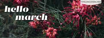 Welcome March Let The Spring Shine Fb cover
