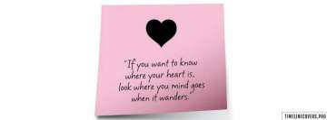 Where Your Heart Is Facebook Wall Image