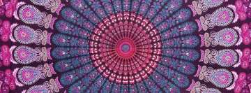Yoga Bohemian Colorful Mandala Facebook background TimeLine Cover