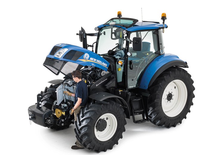 Engine Of The New Holland T5 105