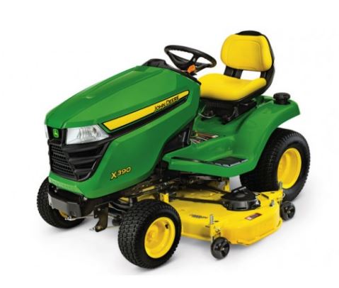 John Deere X390 with 54-in. Deck Lawn Tractor