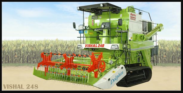 Vishal 248 Combine Harvester Speciality Price Specifications & Photos
