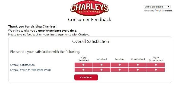 TellCharleys Survey 
