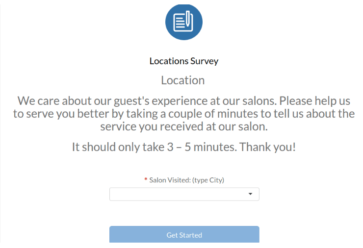 My Salon Listens Survey
