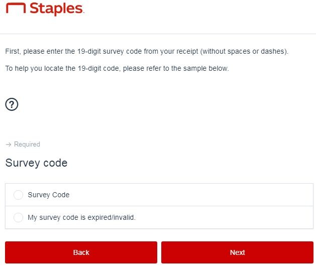 Staples Guest Survey