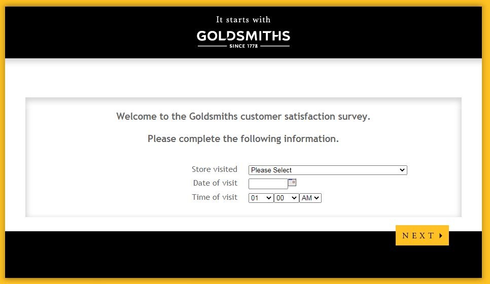 Goldsmiths Satisfaction Survey