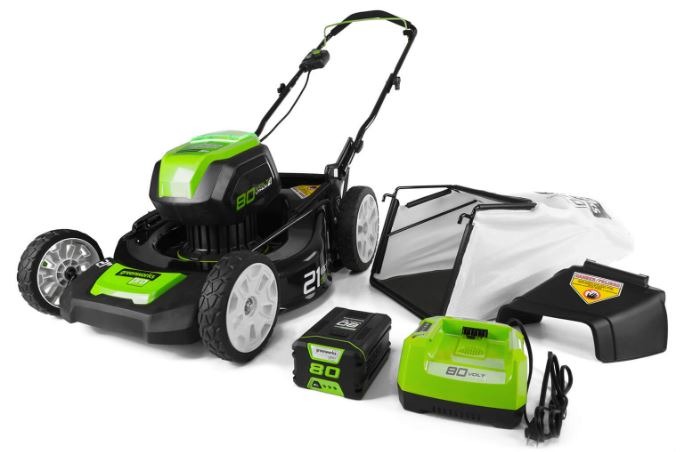 Greenworks 80V 21-Inch Cordless Brushless Lawn Mower price specs