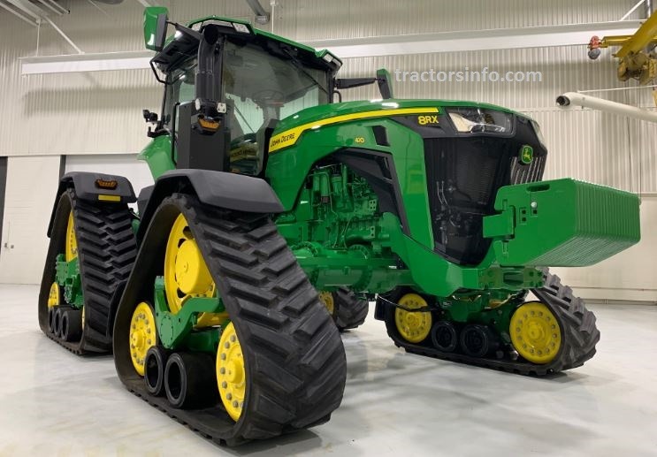 John Deere 8RX 410 Four-Track Tractor For Sale Price Specs & Features