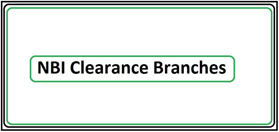NBI Clearance Branches
