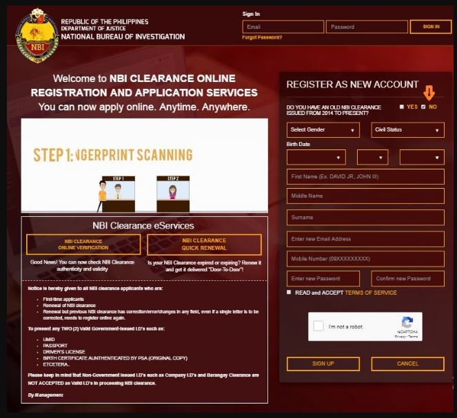 nbi clearance online