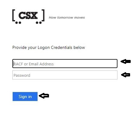 CSX Gateway Login