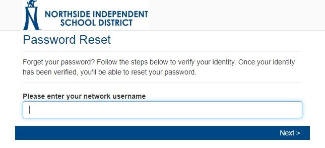 My NISD Portal login Forgot password 1