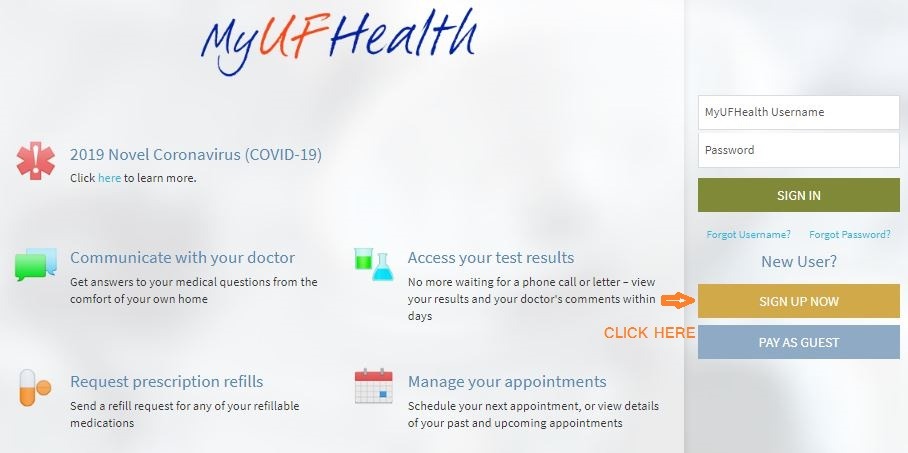 Mychart UF Health