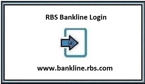 RBS Bankline Login page