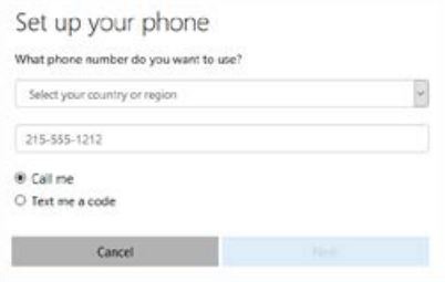 Multi Factor Authentication By Phone call