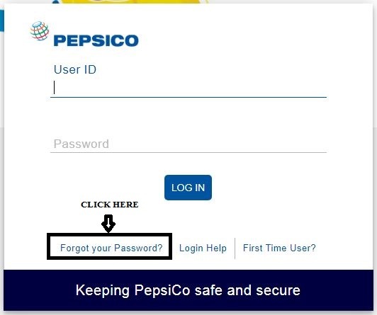 Mypepsico Login forgot password 1