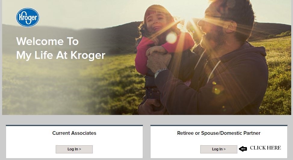 MyLifeAtKroger Login For Retiree or Spouse Domestic Partner 1