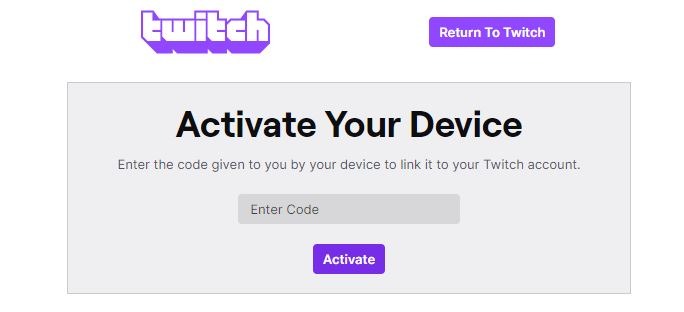 www.twitch.tv activate