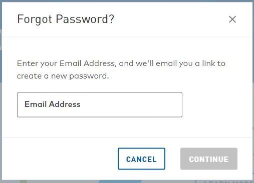 Gm Financial Login forgot password 2
