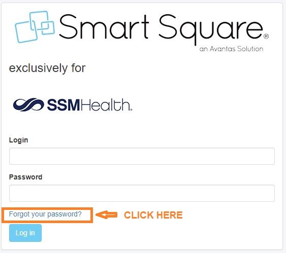 SSM Smart Square Login forgot password 1