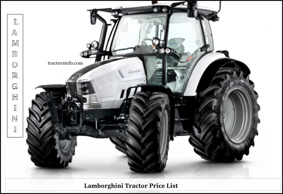 Lamborghini Tractor Price List