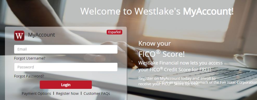 Westlake Financial Services Login forgot password 1
