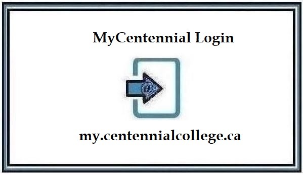 MyCentennial Login page