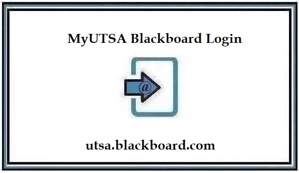MyUTSA Blackboard Login page