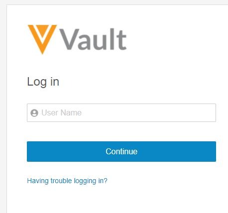 Veeva Vault Login reset password 1
