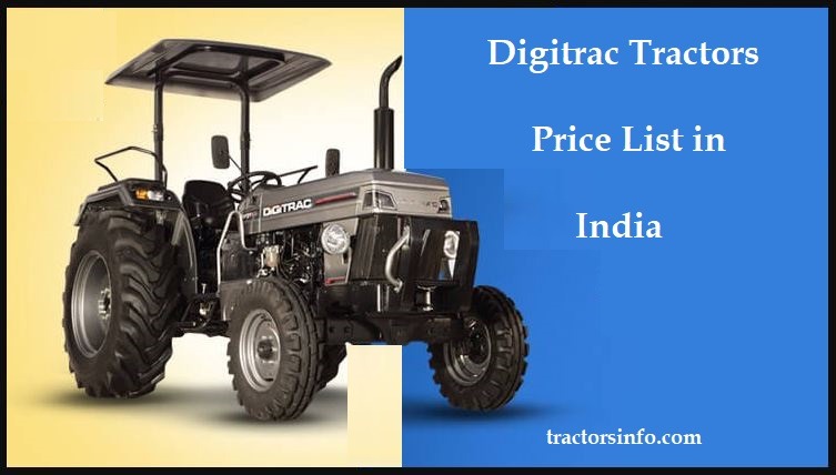 Digitrac Tractors Price List in India