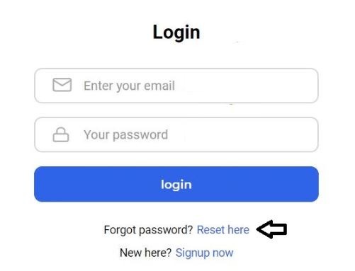 Doublelist Login password reset 1