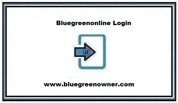 Bluegreenonline Login page