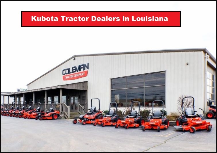 Kubota Tractor Dealers In Louisiana