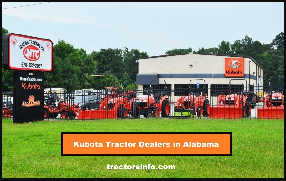 Kubota Tractor Dealers in Alabama