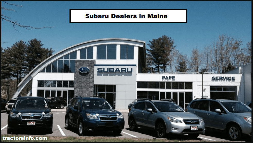 Subaru Dealers in Maine
