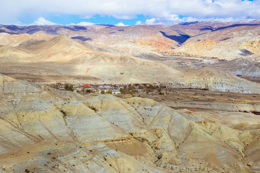 Lo Manthang ancient capital of Upper Mustang