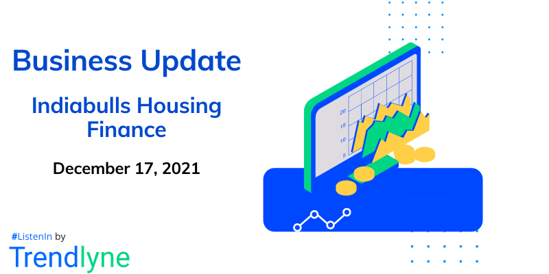 Business Update: Indiabulls Housing Finance