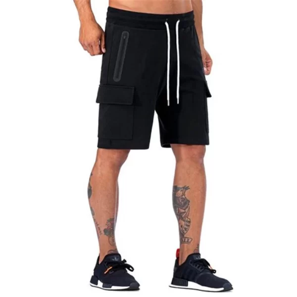 camo gym shorts