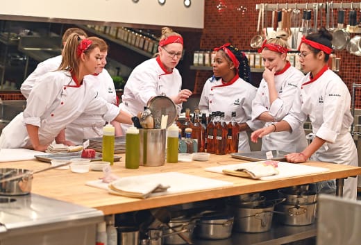 Red Team Comes Together  - Hell's Kitchen Season 20 Episode 2