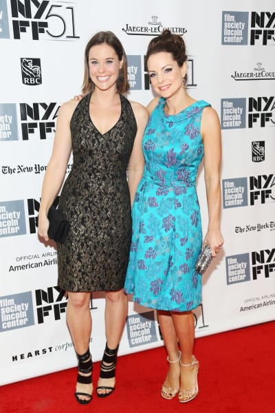 Ashley Williams (L) and Kimberly Williams Attend the "All Is Lost" premiere 
