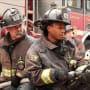 Ritter and engine - Chicago Fire Season 9 Episode 14