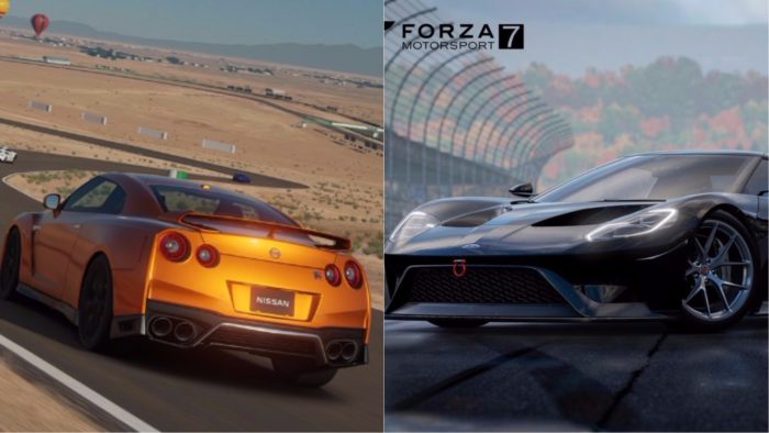 GT Sport, Forza 7