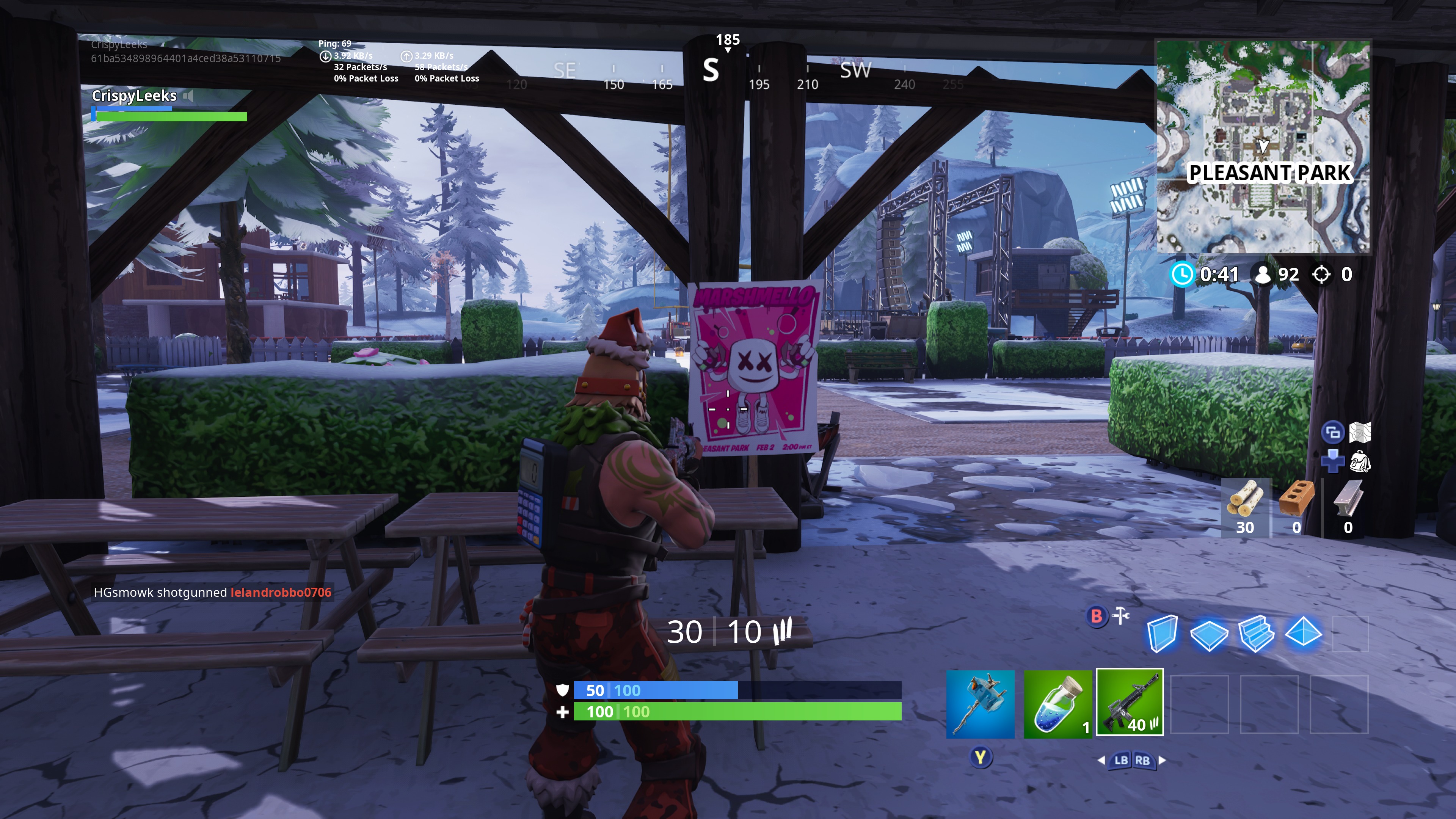Search a Showtime Poster in Fortnite