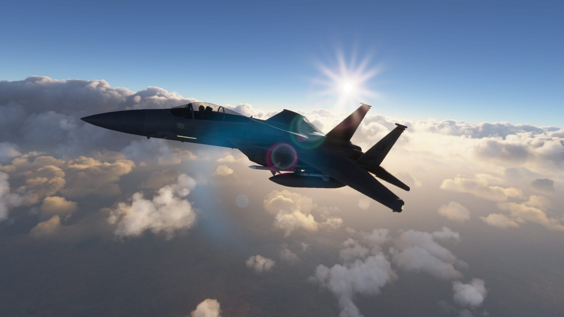 Microsoft Flight Simulator F15